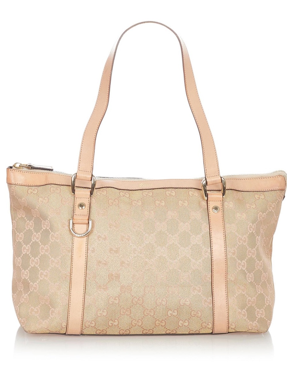AUTHENTIC Gucci GG Canvas Abbey Tote Bag